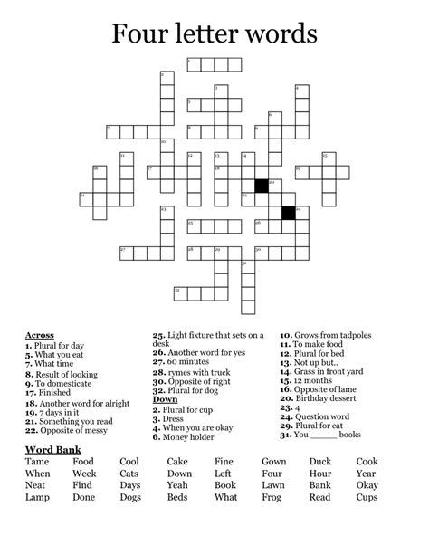 attire crossword clue 4 letters.